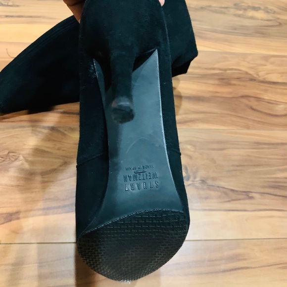 Stuart Weitzman Jefe Suede Boot - Picture 6 of 14